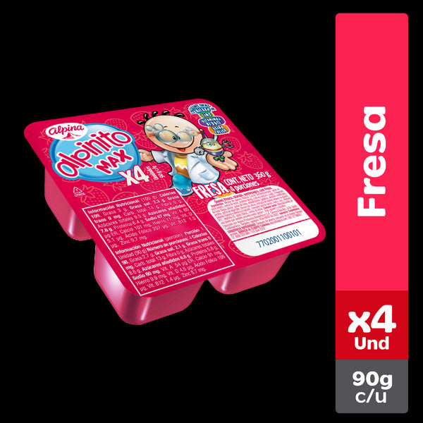 ALPINITO MAX 4U 90G FRESA